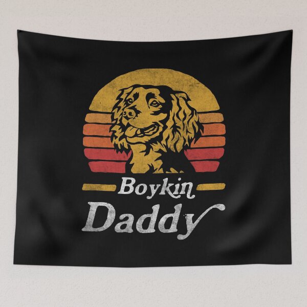 Item preview, Retro Vintage Boykin Spaniel Daddy designed and sold by More Cute Dogs.