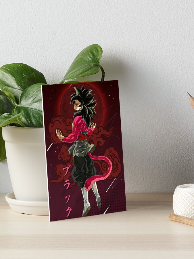 Goku Black Rose Super Saiyan 4 Poster for Sale by reelanimedragon