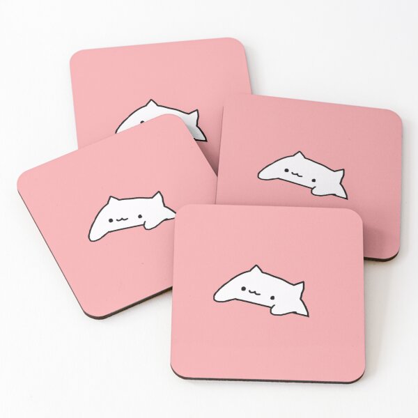 Item preview, Cute pink bongo cat designed and sold by sunii-berry.