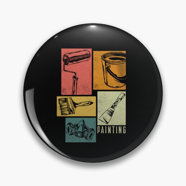 Item preview, Painter Painting Equipment Silhouettes designed and sold by ShopTheStyle.