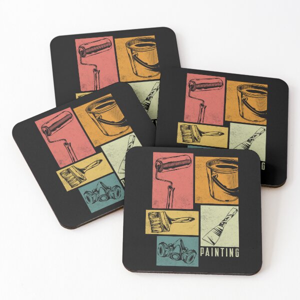Item preview, Painter Painting Equipment Silhouettes designed and sold by ShopTheStyle.