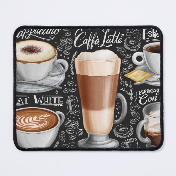 Item preview, cafe menu designed and sold by OtterFactory.