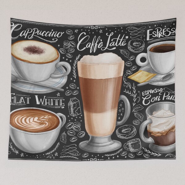 Item preview, cafe menu designed and sold by OtterFactory.