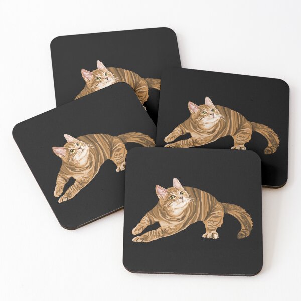 Item preview, Zooming Orange Ginger Kitten designed and sold by Deborah Camp.