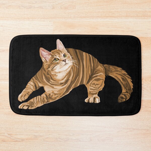 Item preview, Zooming Orange Ginger Kitten designed and sold by Deborah Camp.