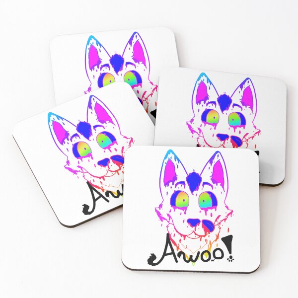 Item preview, Rainbow Furry Awoo  designed and sold by TheErrant.