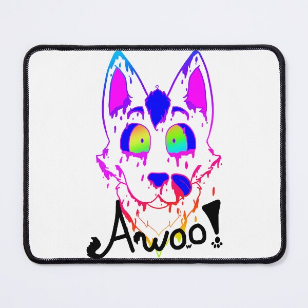 Item preview, Rainbow Furry Awoo  designed and sold by TheErrant.