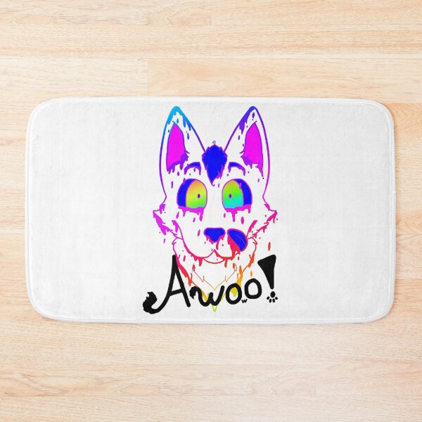 Item preview, Rainbow Furry Awoo  designed and sold by TheErrant.