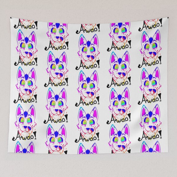 Item preview, Rainbow Furry Awoo  designed and sold by TheErrant.