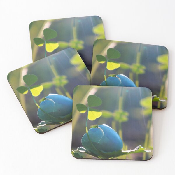 Item preview, Cracked Blue Bird Egg on a Leaf designed and sold by Nalinne Jones.