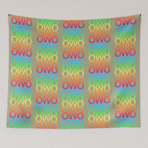Item preview, Rainbow OWO  designed and sold by TheErrant.
