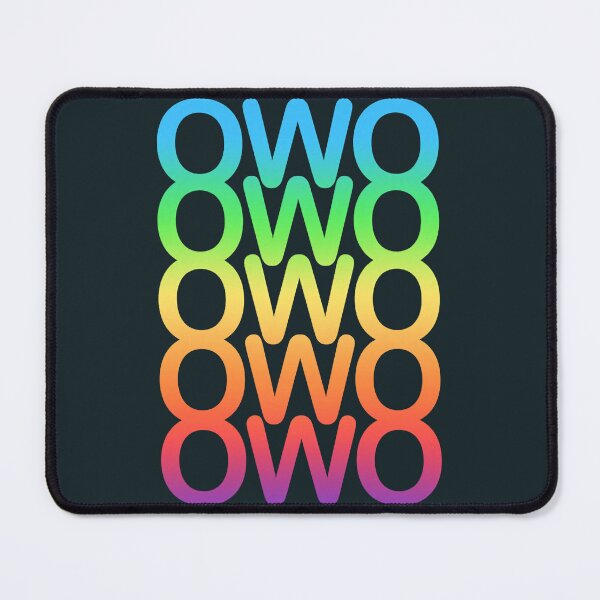 Item preview, Rainbow OWO designed and sold by TheErrant.