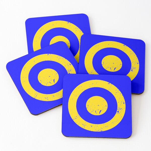 Item preview, Vintage Clare Roundel (Saffron and Blue - Opt. 2) designed and sold by Irish-Nostalgia.