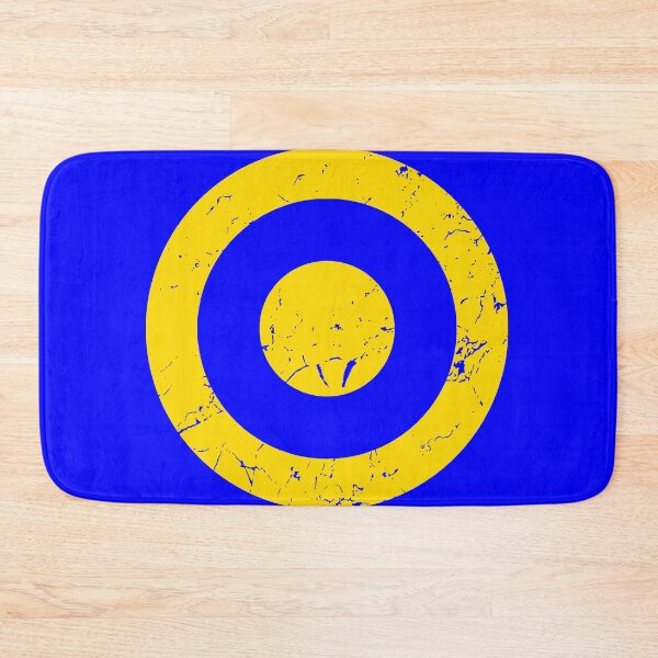 Item preview, Vintage Clare Roundel (Saffron and Blue - Opt. 2) designed and sold by Irish-Nostalgia.