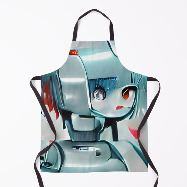 Artikelvorschau, cute robot girl fun original art entworfen und verkauft von Surrealarts727.
