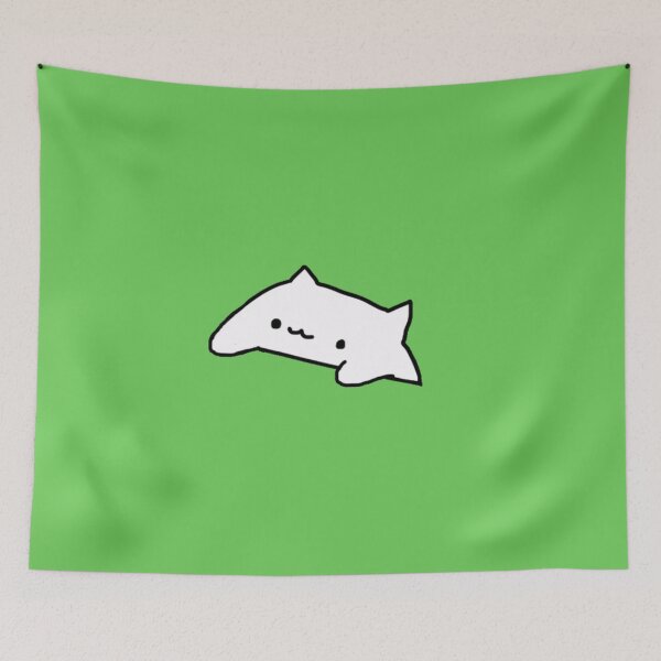 Item preview, Cute green bongo cat designed and sold by sunii-berry.