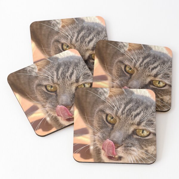 Item preview, Cat Licking Nose designed and sold by RPMouton.
