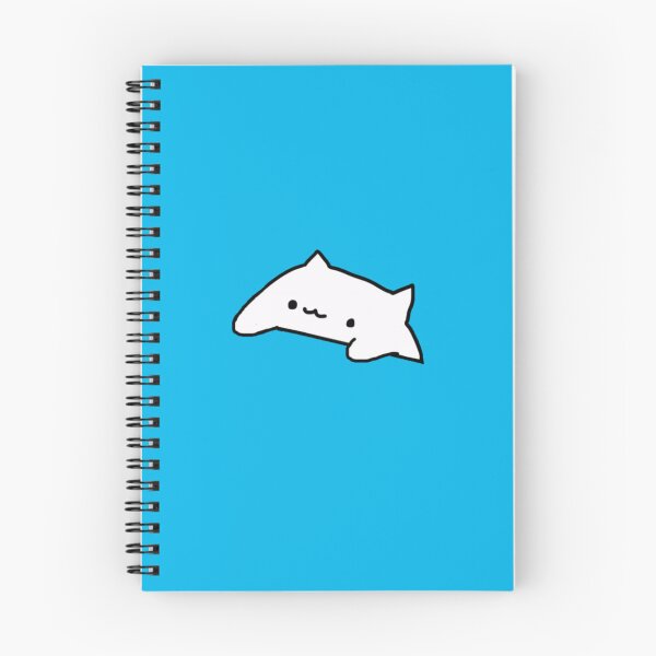 Item preview, Cute blue bongo cat designed and sold by sunii-berry.