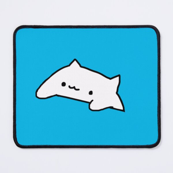 Item preview, Cute blue bongo cat designed and sold by sunii-berry.