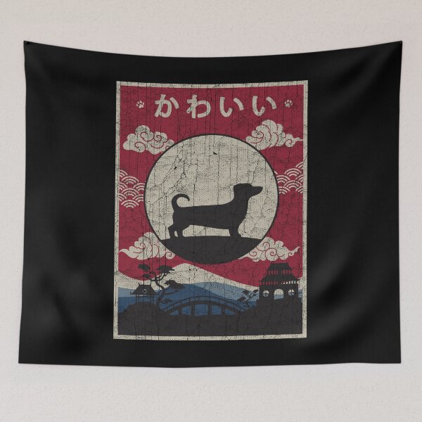 Item preview, Japanese Jackshund Kawaii designed and sold by rafaeltto.