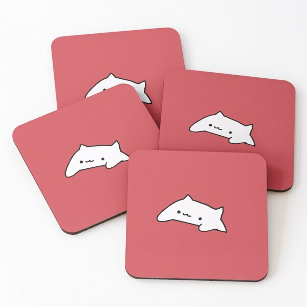 Item preview, Cute red bongo cat designed and sold by sunii-berry.