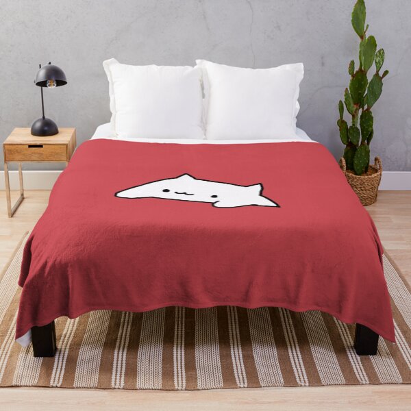 Item preview, Cute red bongo cat designed and sold by sunii-berry.