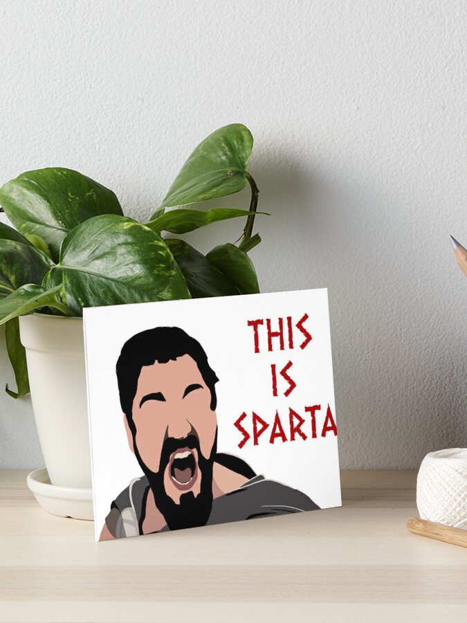 This Is Sparta - 300 Sticker for Sale by kargashah