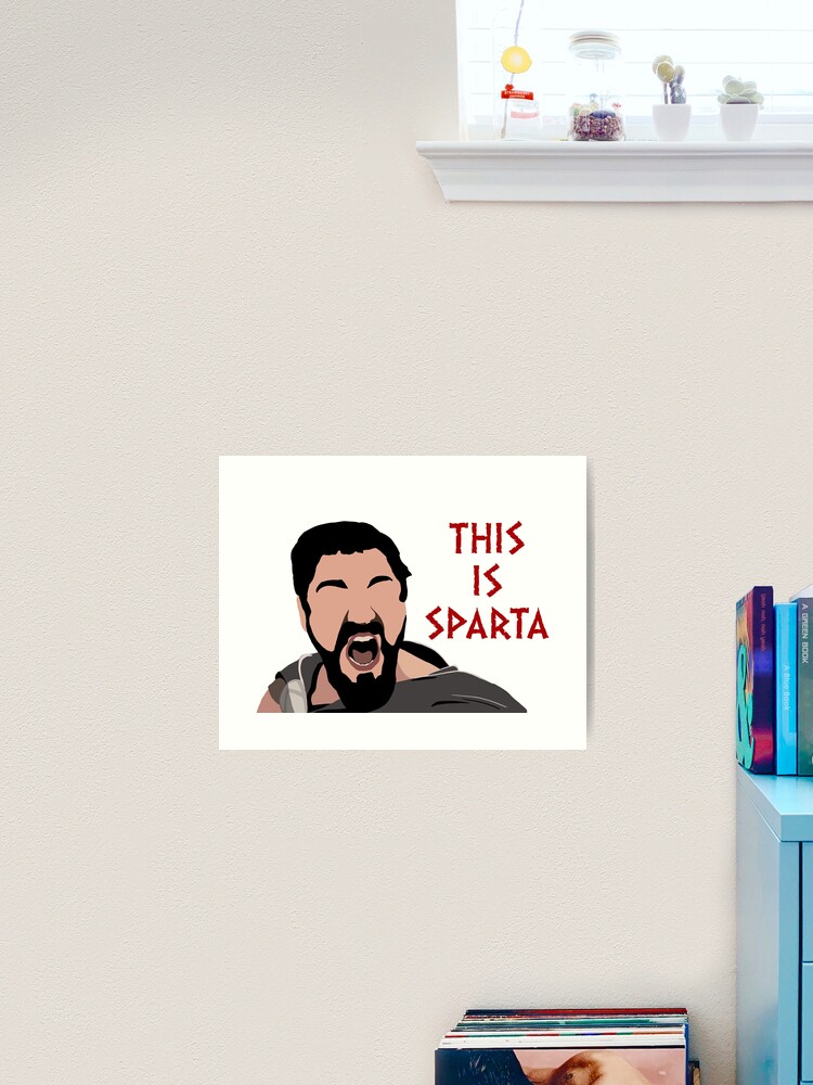 This Is Sparta - 300 Sticker for Sale by kargashah