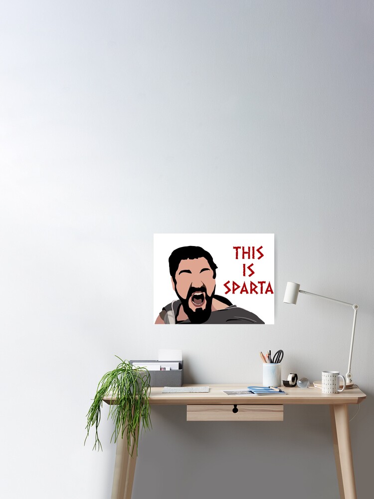 This Is Sparta - 300 Sticker for Sale by kargashah