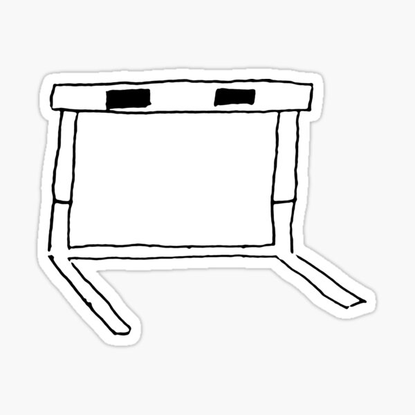 Hurdle Sticker