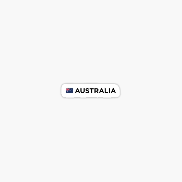 4 X Made In Australia With Aussie Flag Bumper Sticker 40mm Decal , Cars , Motorhome - Foto 5