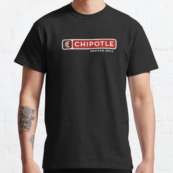 New Chipotle Mexican Grill American Casual Restaurant T-Shirt Gildan Tee Cotton 