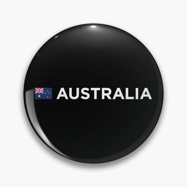 Item preview, Australia with Small Flag (White Text) designed and sold by STUDIO-72.
