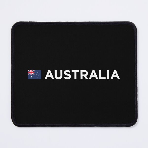 Item preview, Australia with Small Flag (White Text) designed and sold by STUDIO-72.
