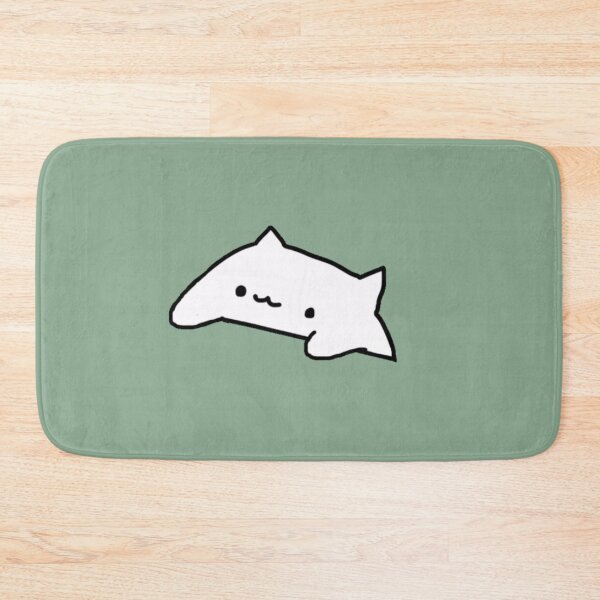 Item preview, Cute sage green bongo cat designed and sold by sunii-berry.