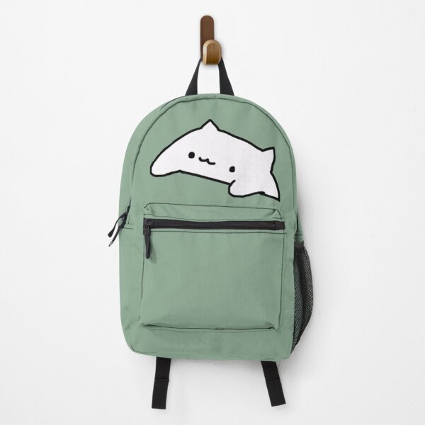 Item preview, Cute sage green bongo cat designed and sold by sunii-berry.