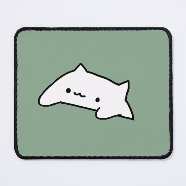 Item preview, Cute sage green bongo cat designed and sold by sunii-berry.