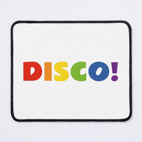 Item preview, DISCO - rainbow text designed and sold by Inspirationmotivation.