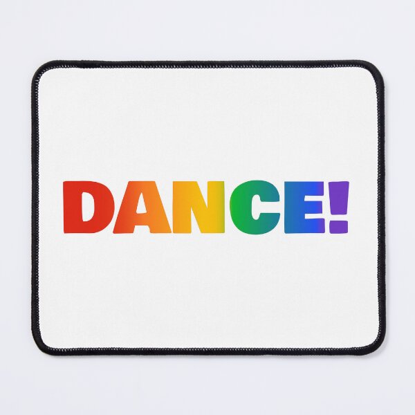 Item preview, DANCE - rainbow text  designed and sold by Inspirationmotivation.