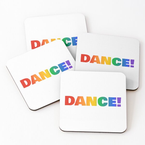 Item preview, DANCE - rainbow text  designed and sold by Inspirationmotivation.