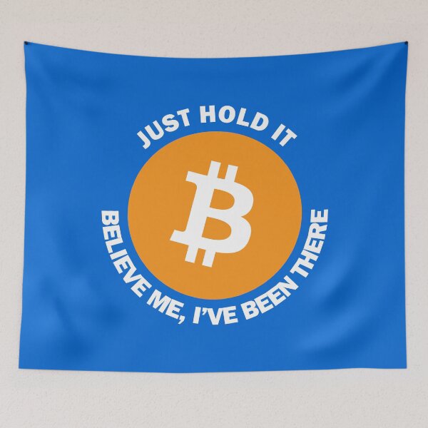 Item preview, Bitcoin Price Crash Cryptocurrency BTC Investors Traders Hold Bitcoin Funny Meme Crypto Funny Gift designed and sold by Best Arts.