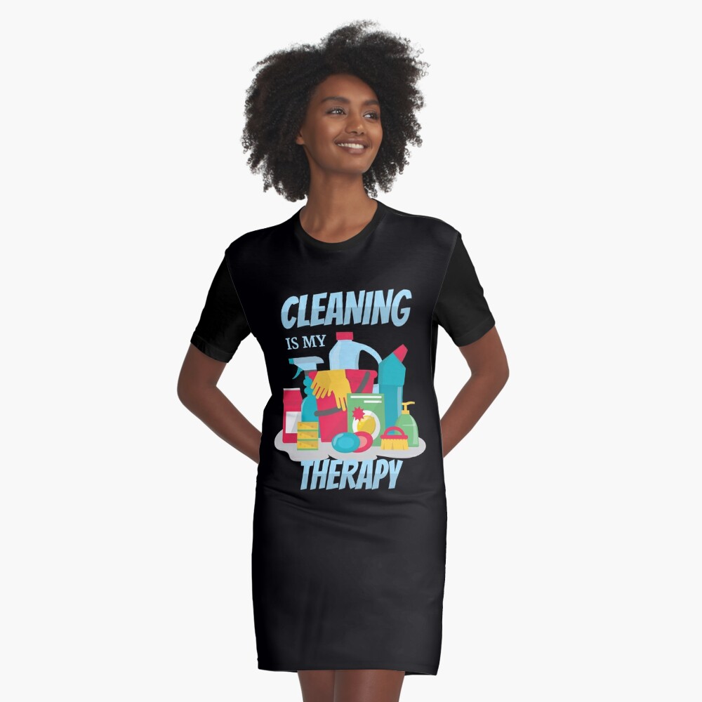 Custom Funny Cleaning Lady Housekeeping Gift For Housekeeper Women T Shirt  Sticker By Cm-arts - Artistshot