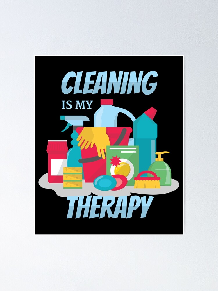 Custom Funny Cleaning Lady Housekeeping Gift For Housekeeper Women T Shirt  Sticker By Cm-arts - Artistshot