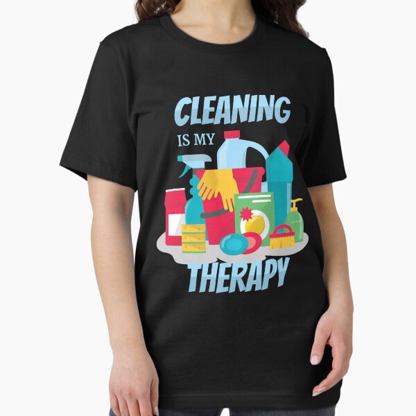 Item preview, Cleaning Therapy Cleaning Lady Cleaning designed and sold by MooonTees.