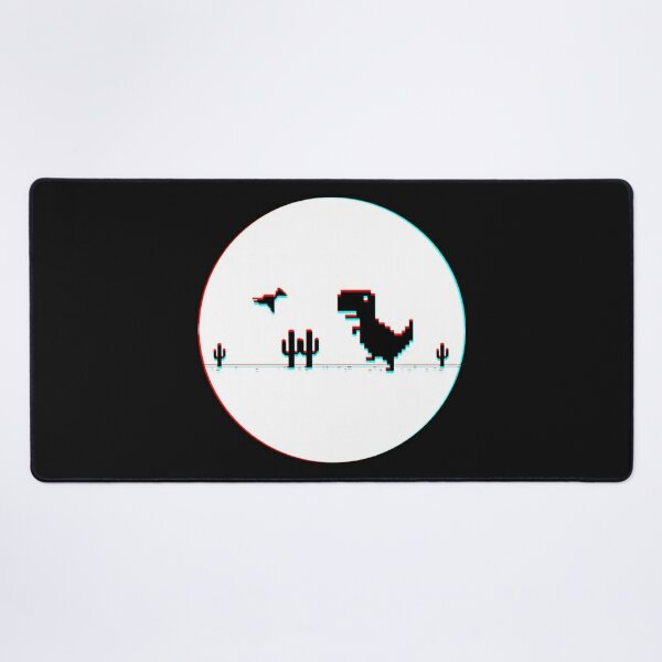 no internet dinosaur game Sticker for Sale by SWGAVA