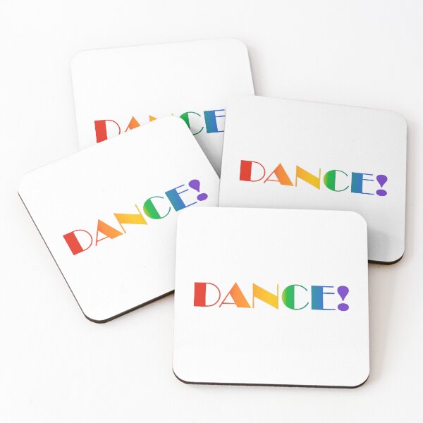 Item preview, DANCE - rainbow text  designed and sold by Inspirationmotivation.