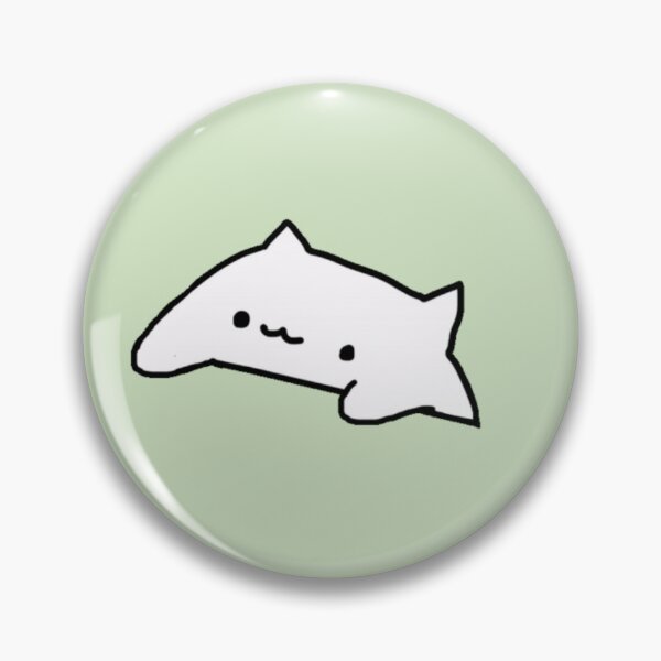 Item preview, Cute pastel green bongo cat designed and sold by sunii-berry.