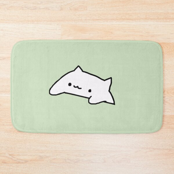 Item preview, Cute pastel green bongo cat designed and sold by sunii-berry.