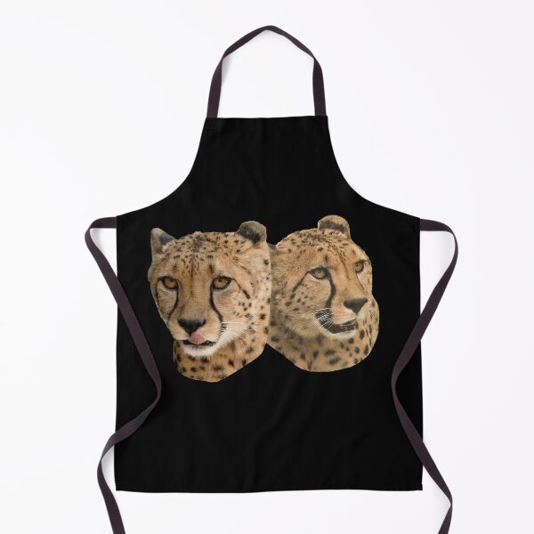 Item preview, Cheetah head, front, side, natural designed and sold by CreaVisArt.
