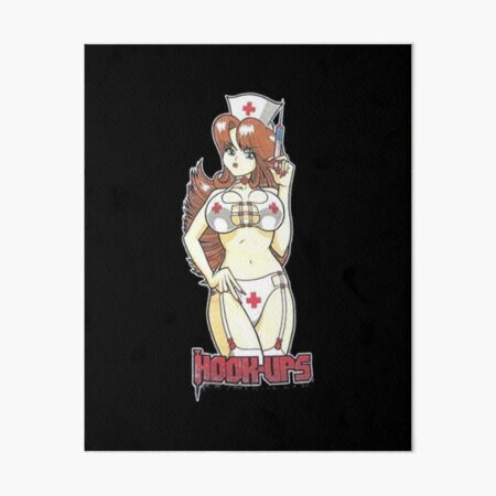 Hook-Ups HookUps Blink Nurse  Art Board Print for Sale by